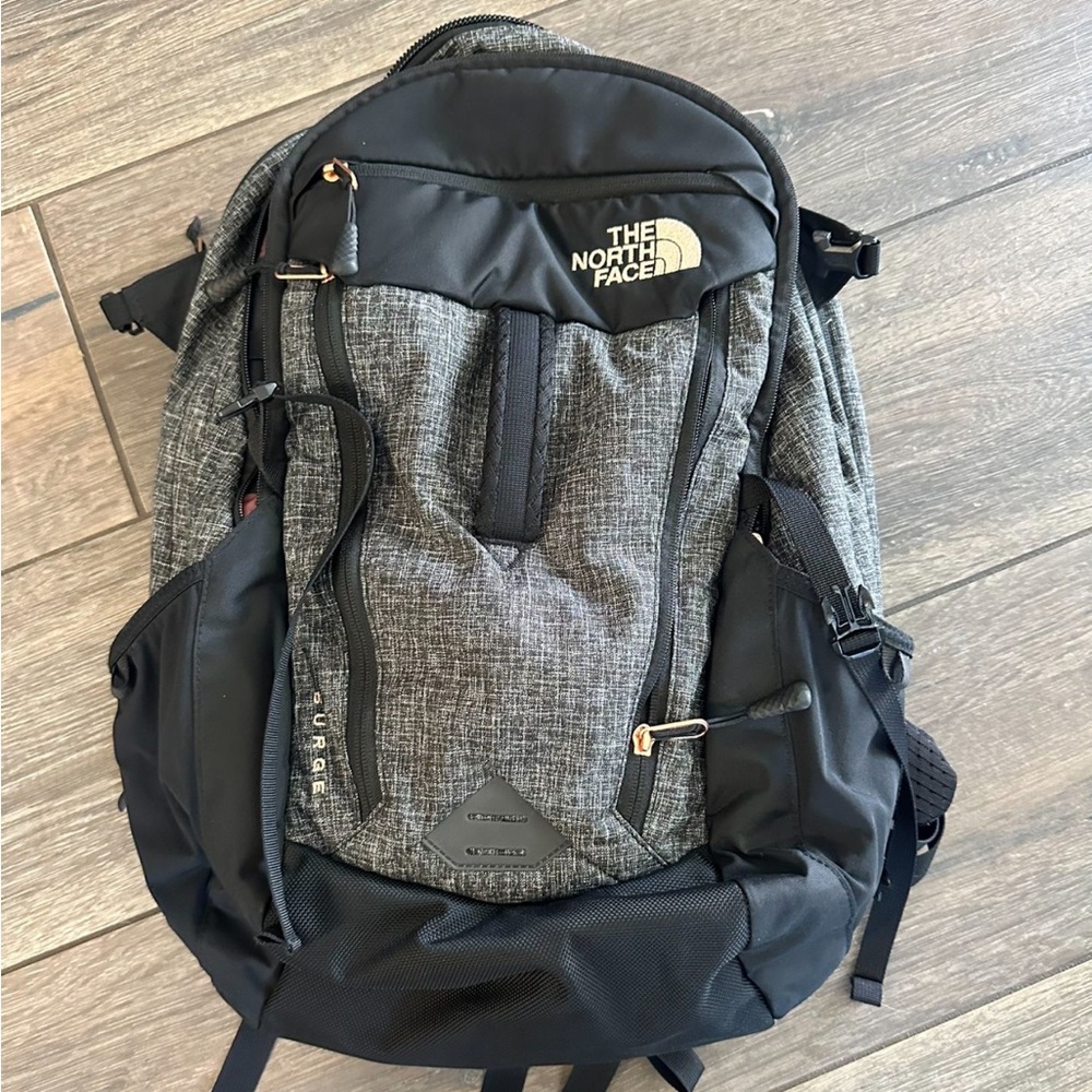 The North Face Surge Backpack with Durable Design